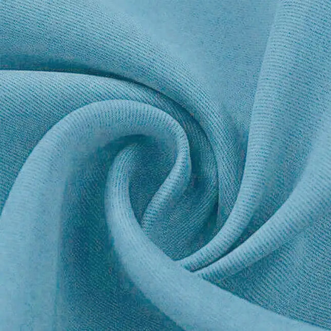 Lichtblauw buitengordijn voor pergola