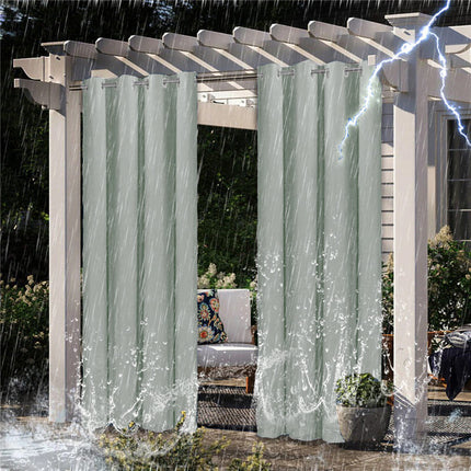 Waterdicht buitengordijn voor terras