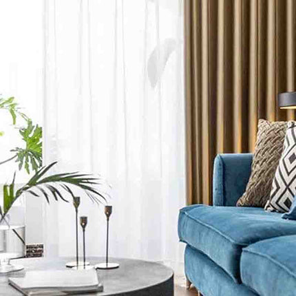 Modern lichtdoorlatend vitrage gordijn