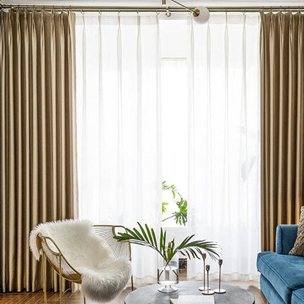 Modern lichtdoorlatend vitrage gordijn