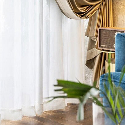 Modern lichtdoorlatend vitrage gordijn